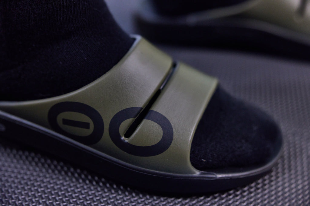 OOFOS UNISEX OOAHH SPORTS FLEX SANDALS - TACTICAL GREEN - Sole Therapy