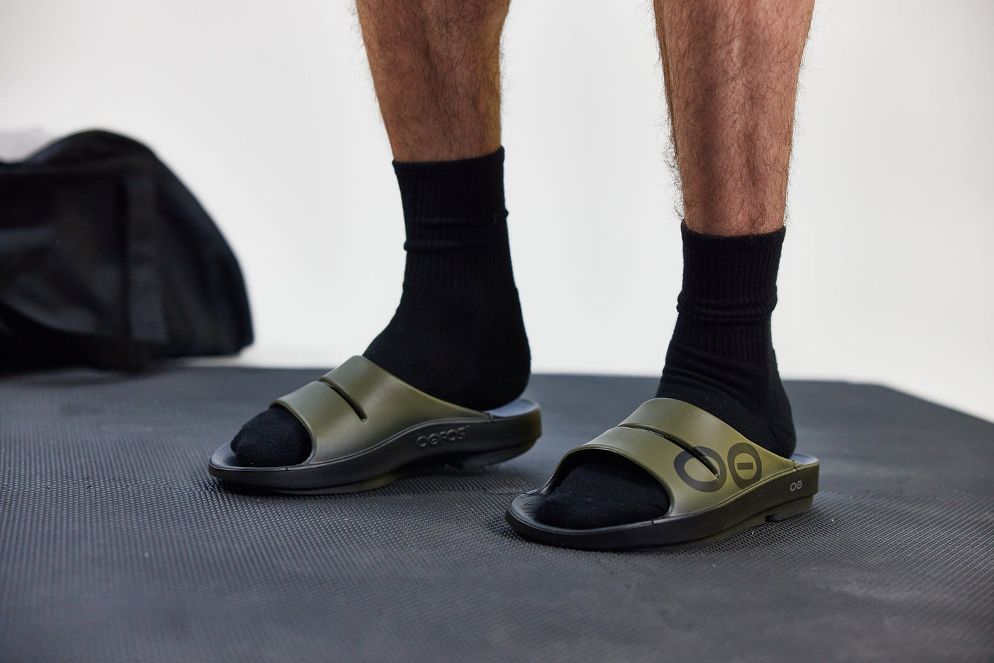 OOFOS UNISEX OOAHH SPORTS FLEX SANDALS - TACTICAL GREEN - Sole Therapy