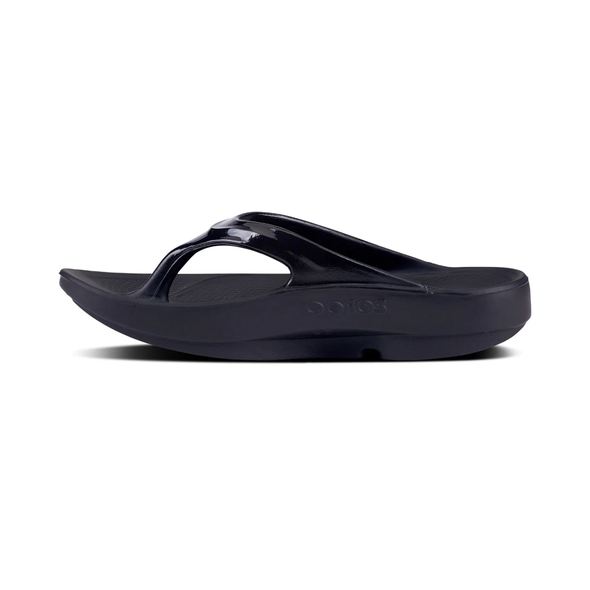 OOFOS UNISEX OOLALA SANDAL - BLACK - Sole Therapy