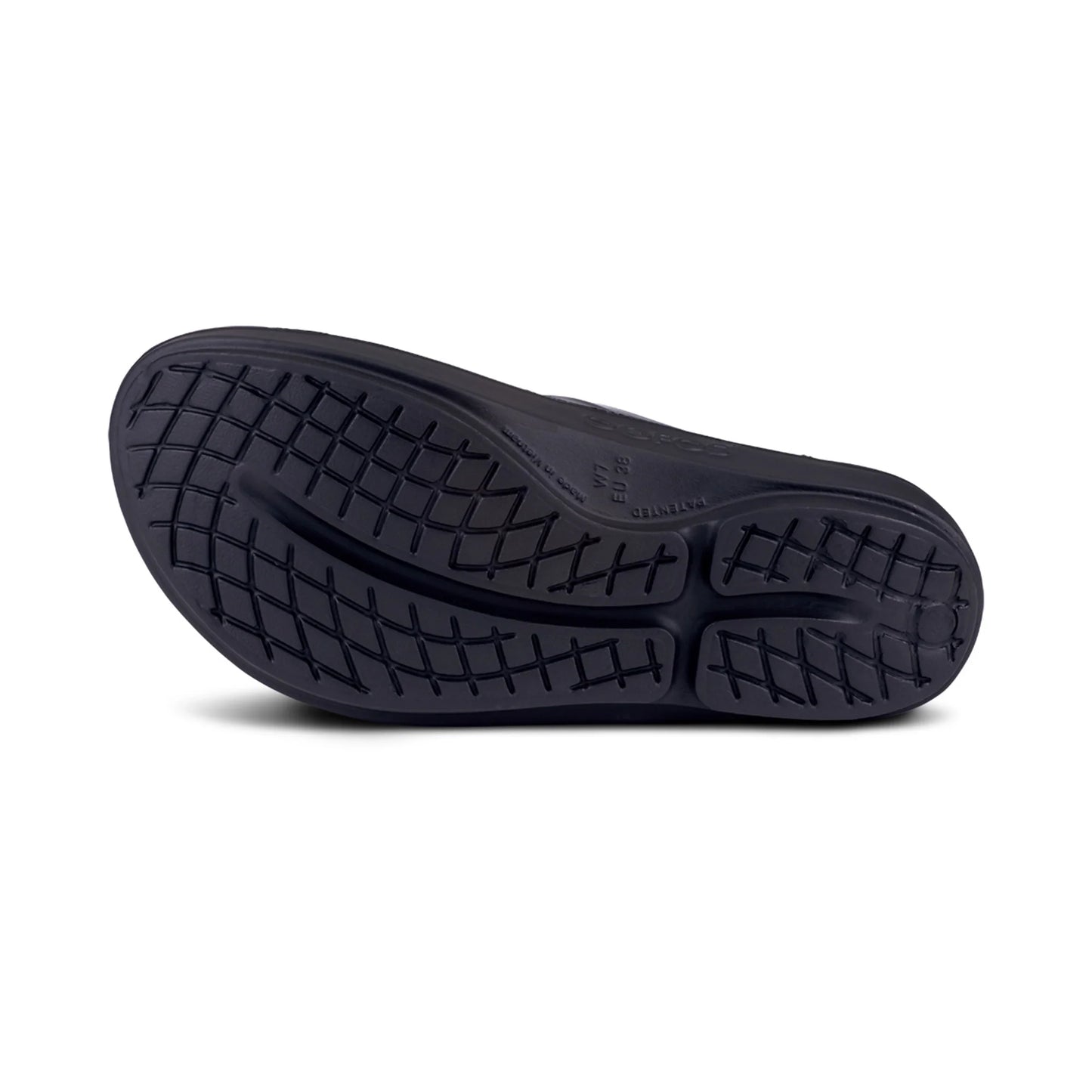 OOFOS UNISEX OOLALA SANDAL - BLACK - Sole Therapy