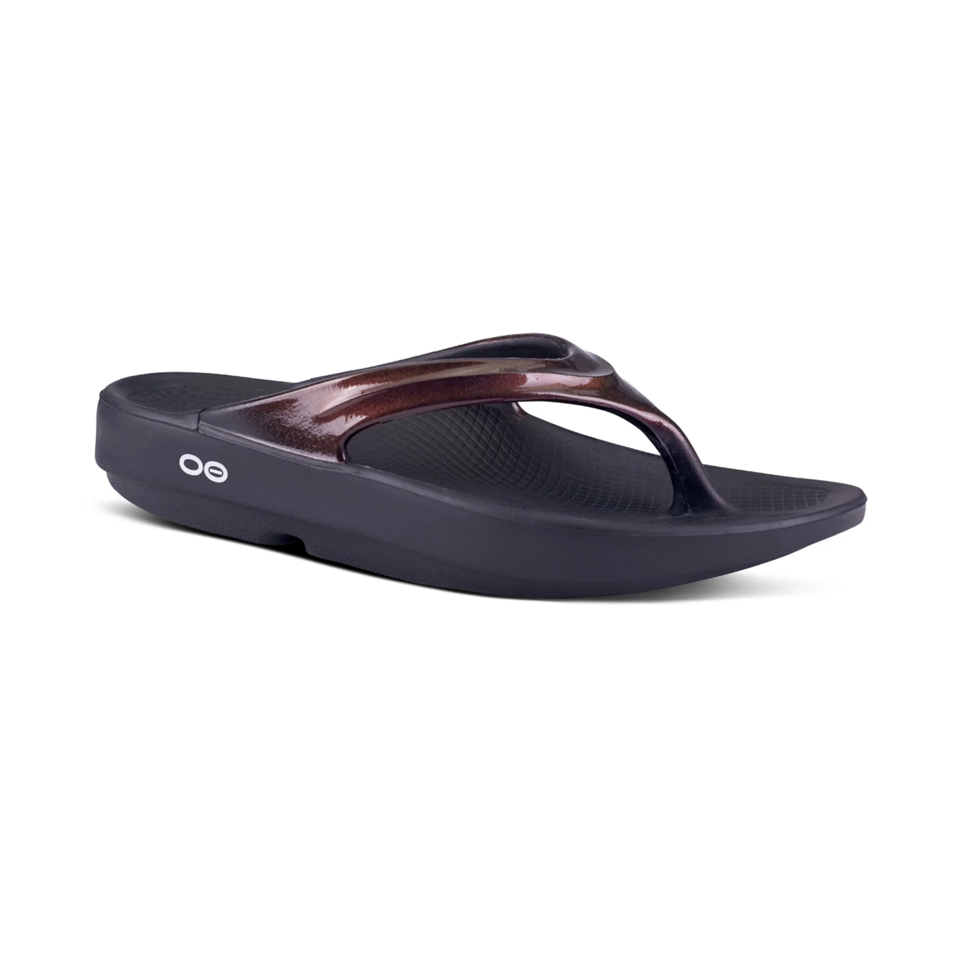 OOFOS UNISEX OOLALA THONG SPORTS SANDALS - CABERNET - Sole Therapy