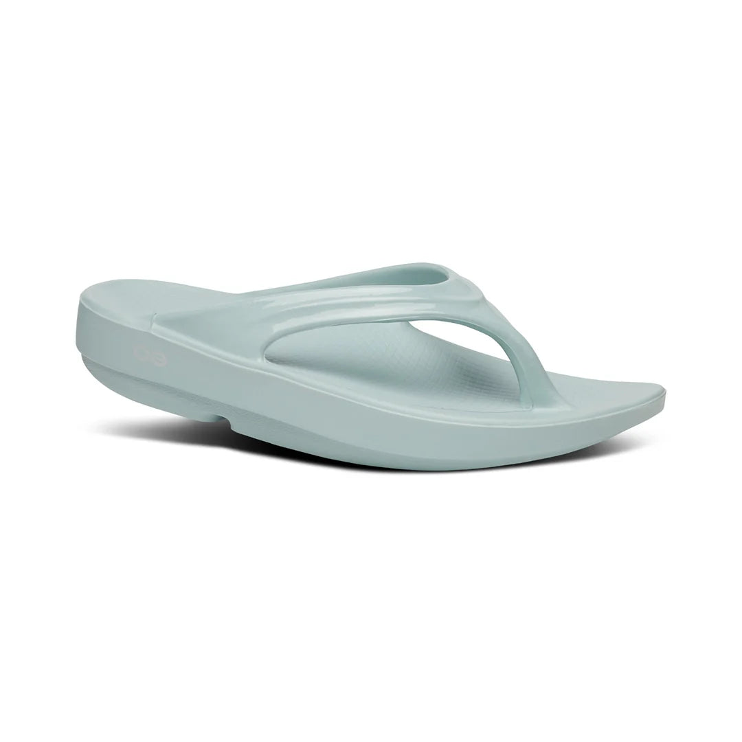 OOFOS UNISEX OOLALA THONG SPORTS SANDALS - MIST - Sole Therapy