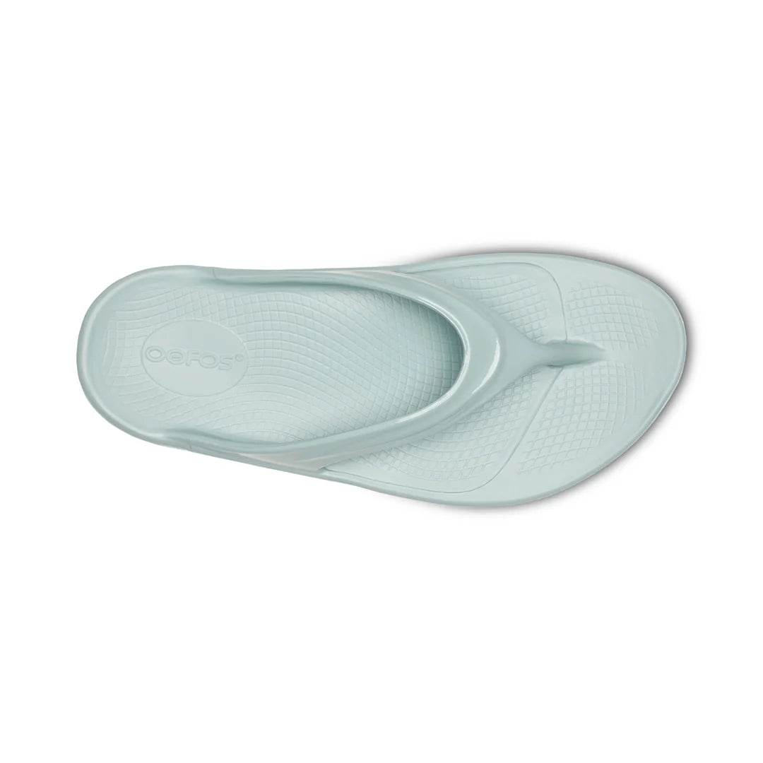 OOFOS UNISEX OOLALA THONG SPORTS SANDALS - MIST - Sole Therapy