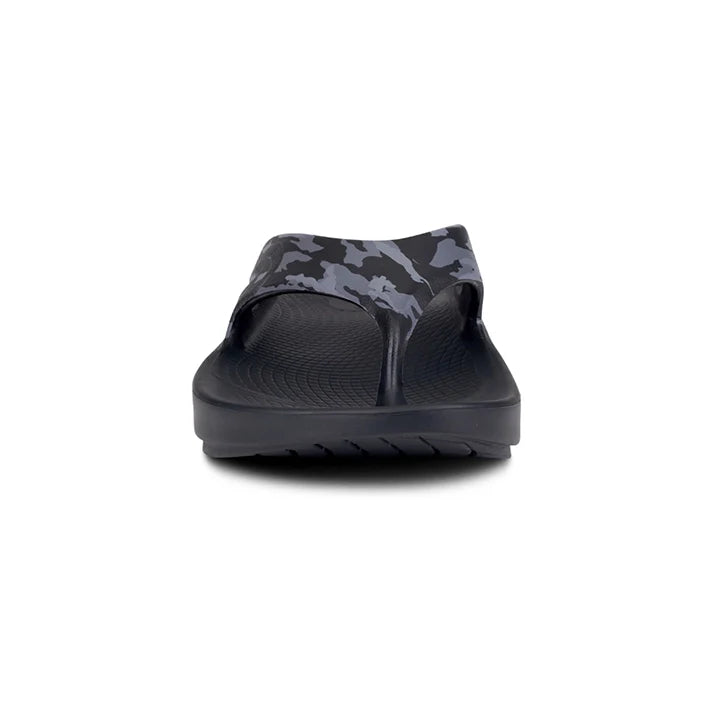 OOFOS UNISEX OORIGINAL SPORT SANDAL - BLACK WATER CAMO - Sole Therapy
