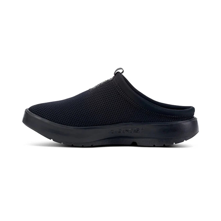 OOFOS WOMEN'S OOCOOZIE SPORT MULE - BLACK - Sole Therapy