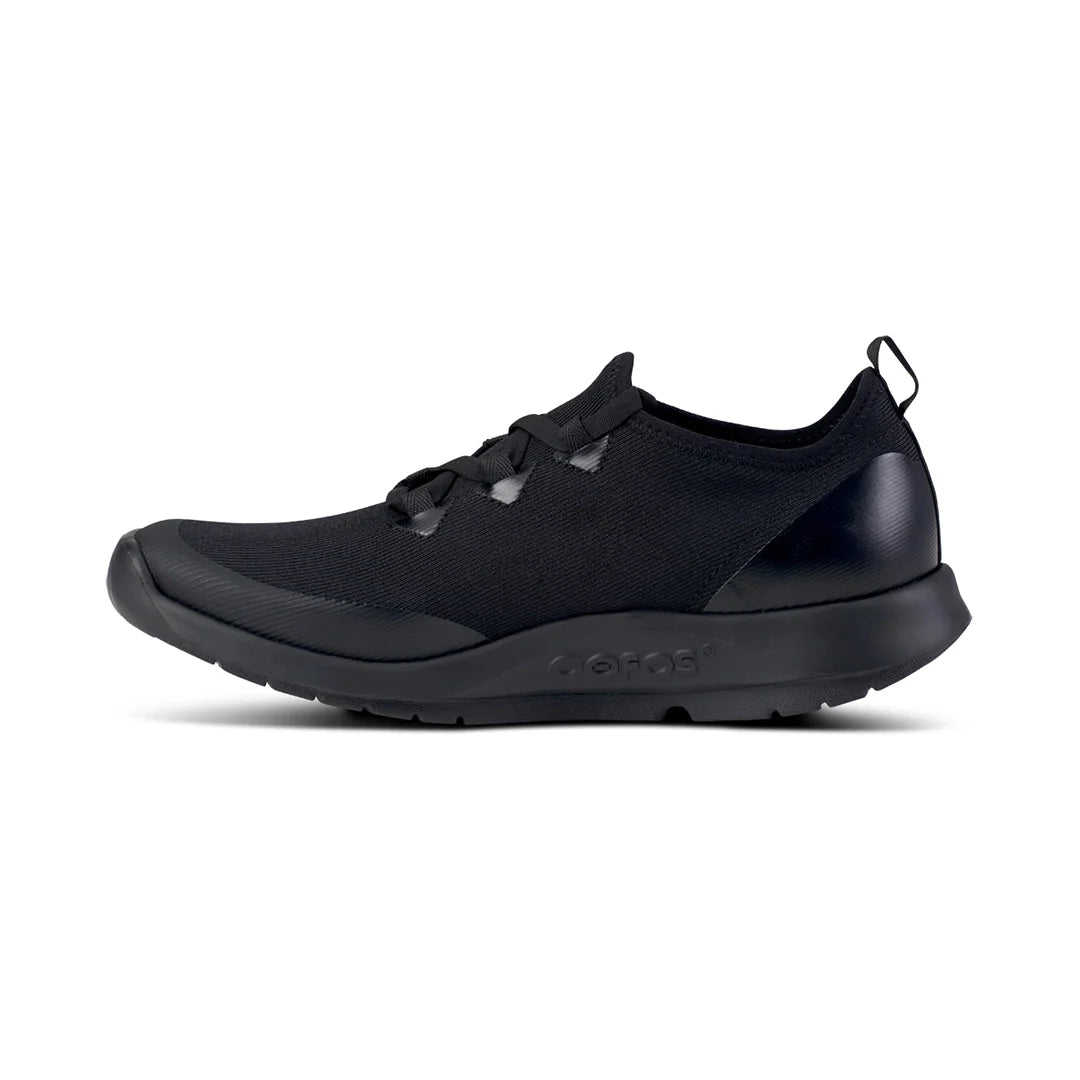 OOFOS WOMEN'S  OOMG SPORT LACE - BLACK - Sole Therapy