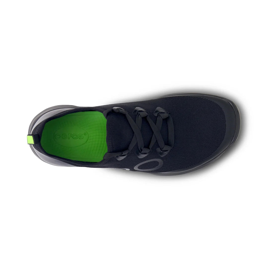 OOFOS WOMEN'S  OOMG SPORT LACE - BLACK - Sole Therapy