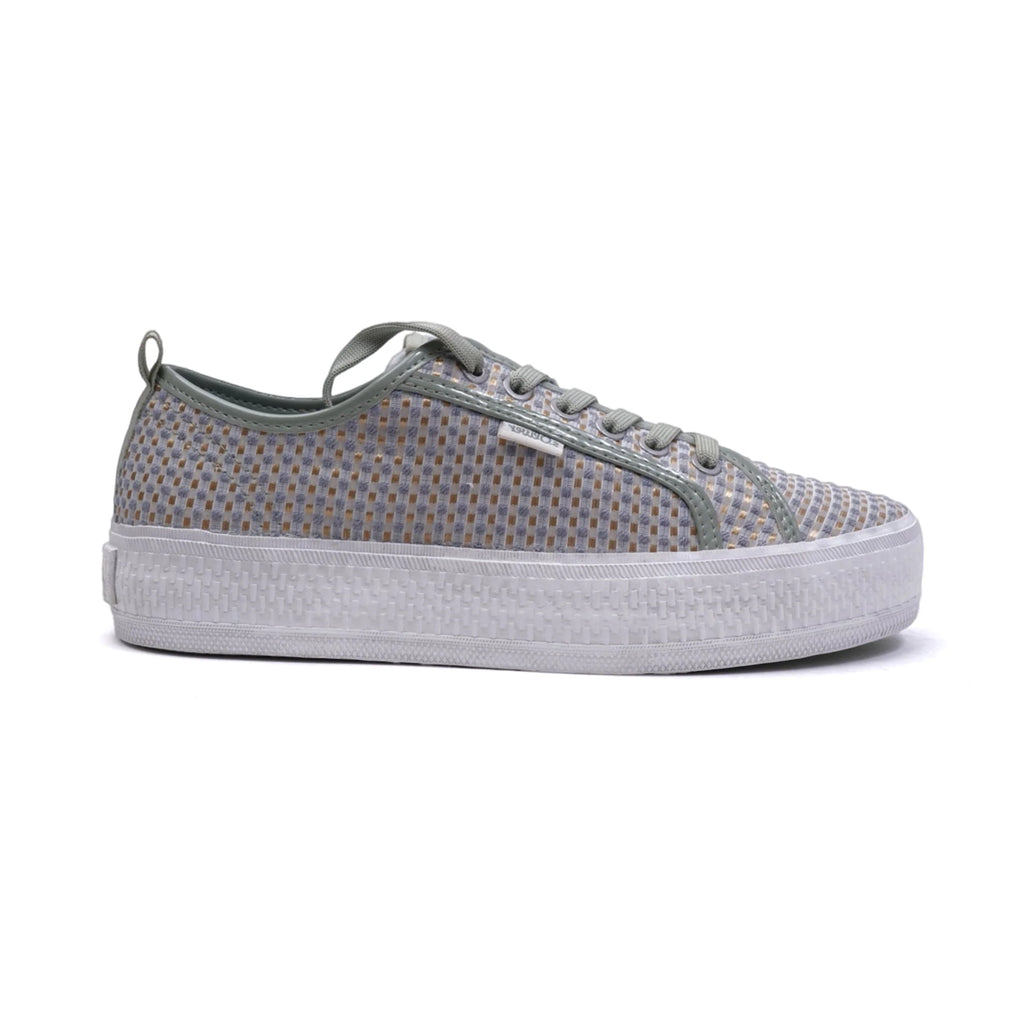 S. Oliver Low-Top Lace-Up Women's Sneakers Mint - Sole Therapy