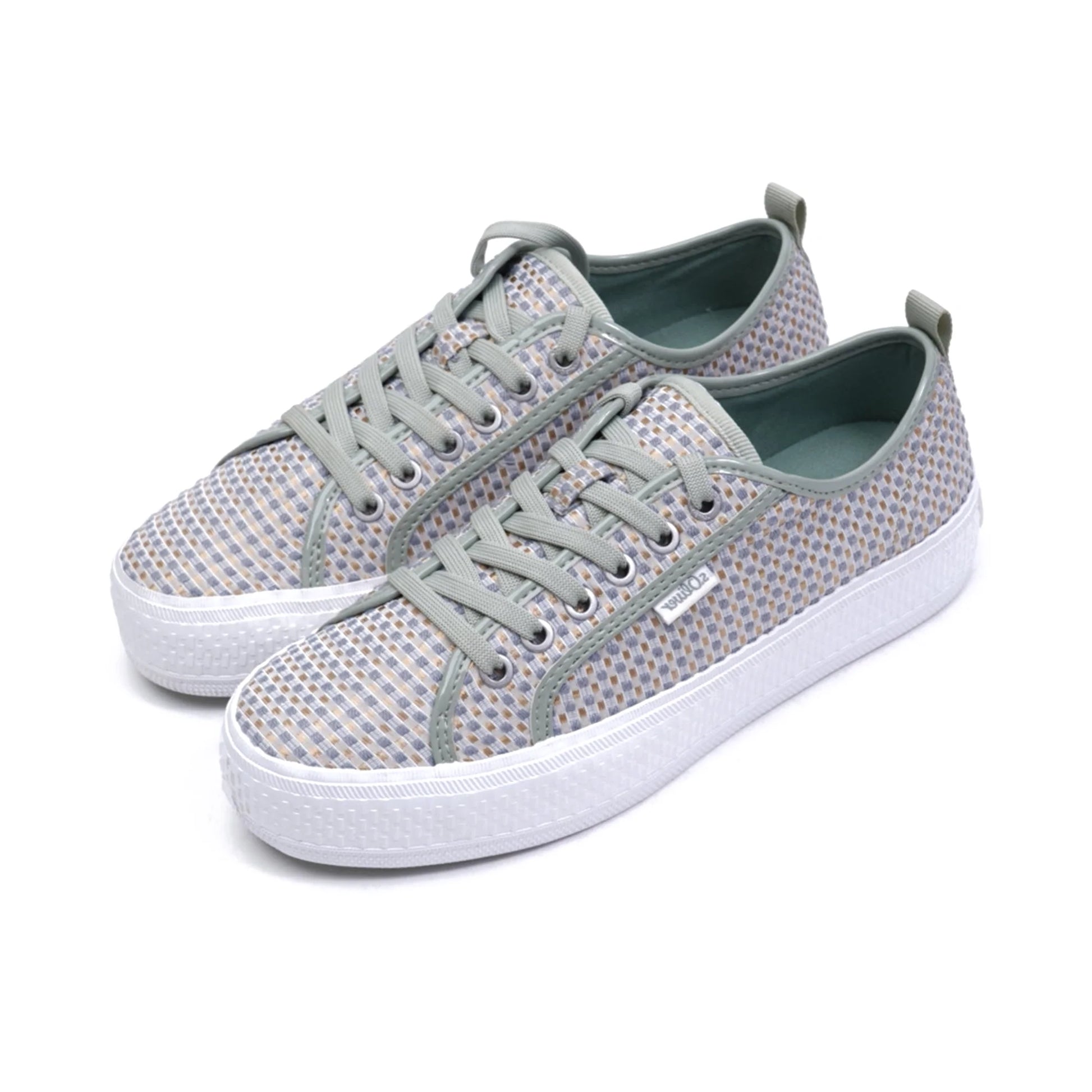 S. Oliver Low-Top Lace-Up Women's Sneakers Mint - Sole Therapy