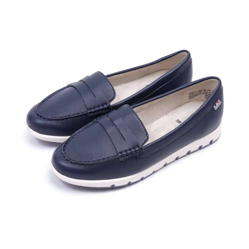 S. Oliver Soft Foam Classic Women's Loafer Navy - Sole Therapy