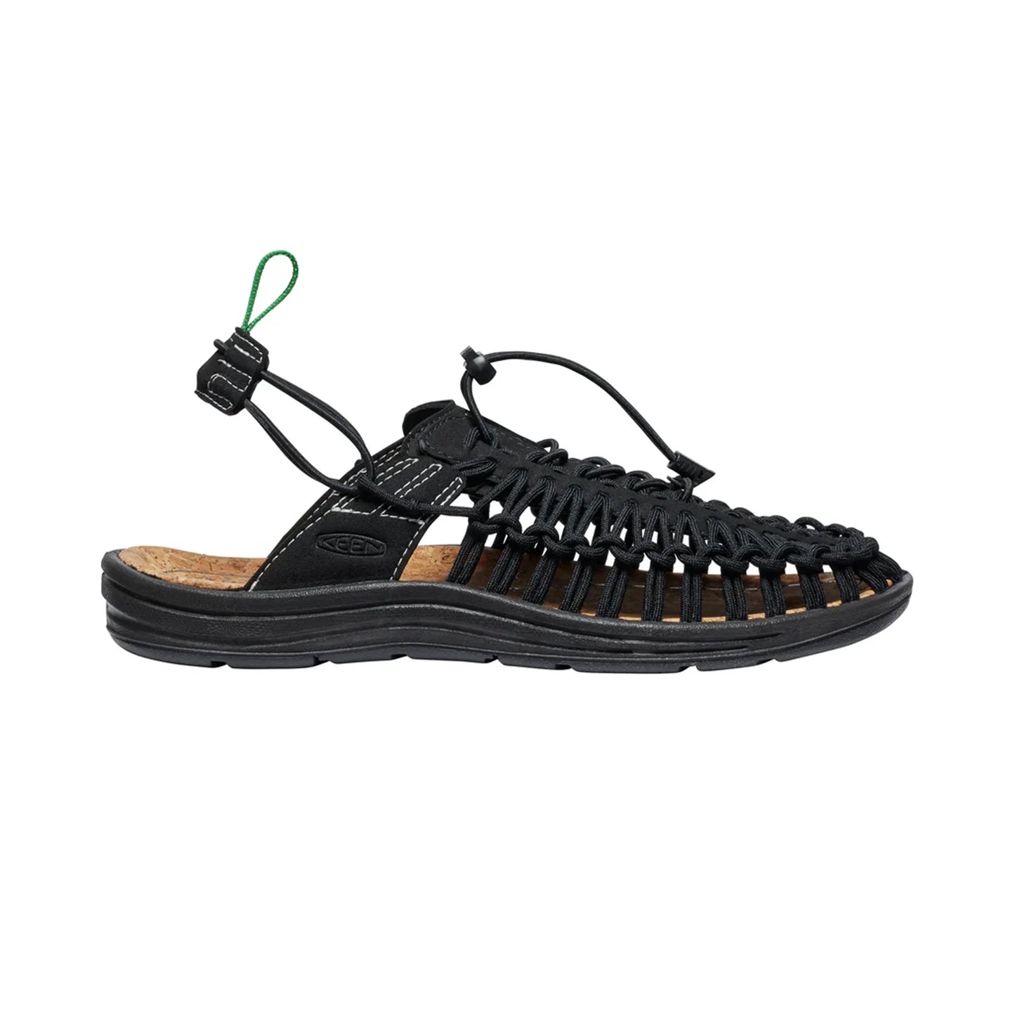 UNEEK II CONVERTIBLE X SANDALS BLACK/JOLLY GREEN - Sole Therapy