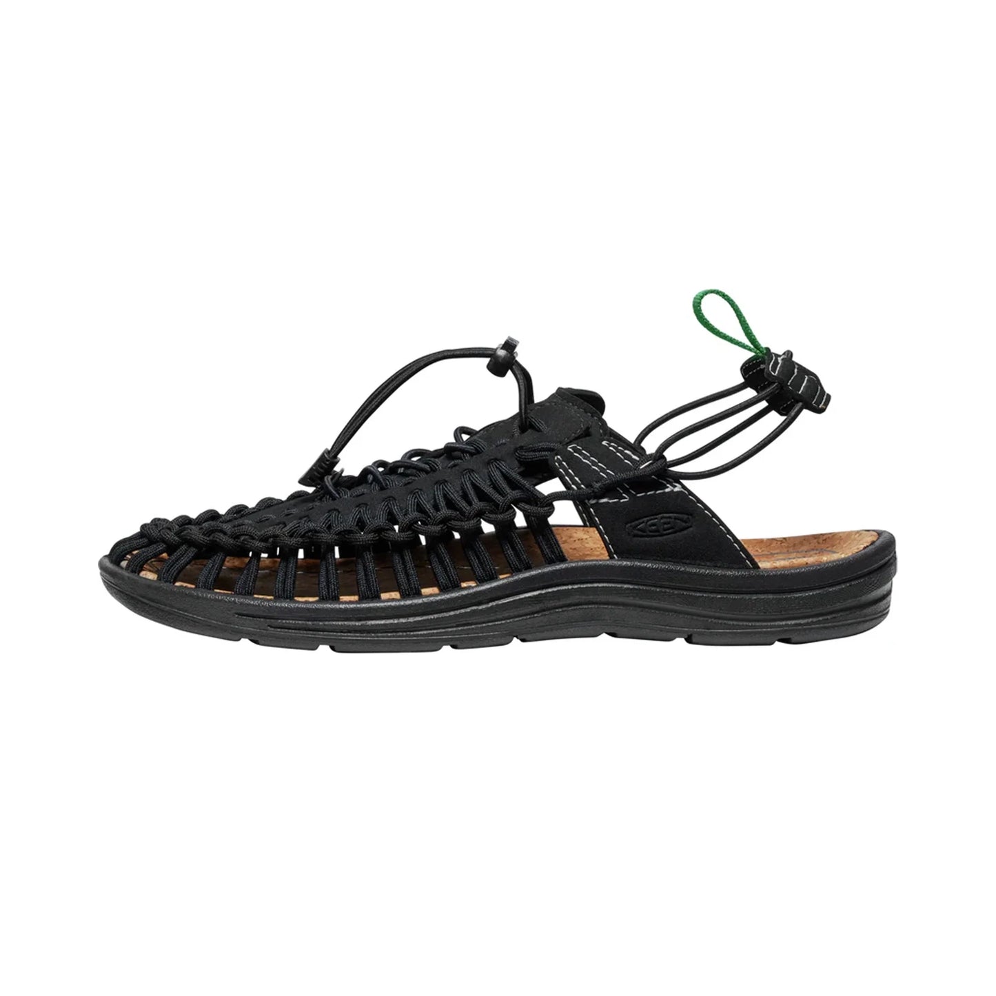 UNEEK II CONVERTIBLE X SANDALS BLACK/JOLLY GREEN - Sole Therapy