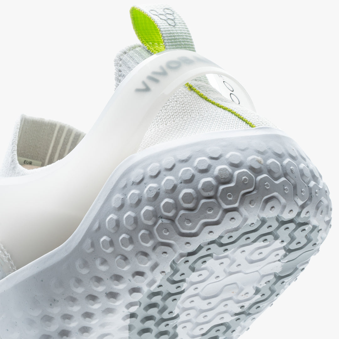 Vivobarefoot  Motus Strength Mens Bright White-Grey - Sole Therapy
