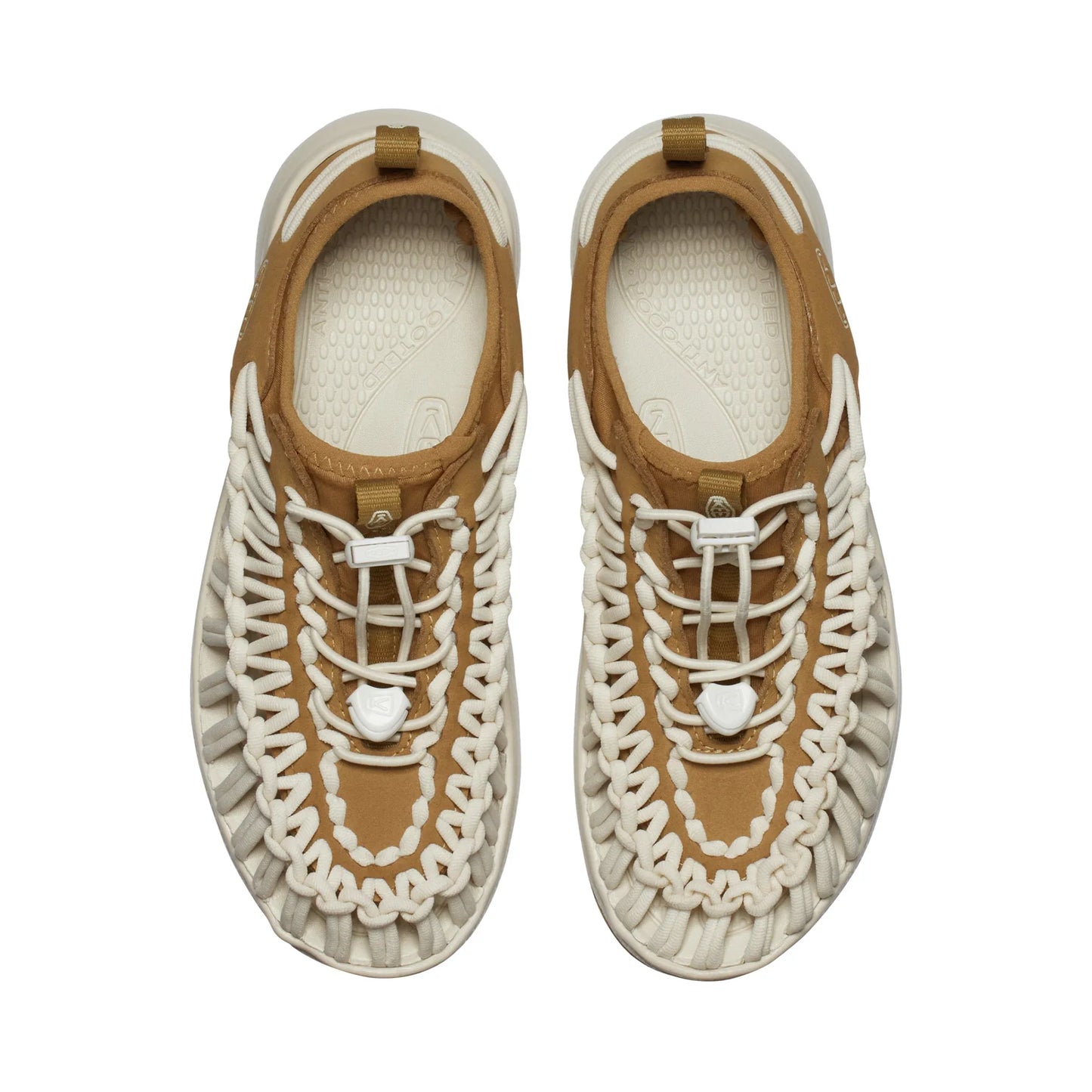 WOMEN UNEEK O3 FLAT SANDALS BISTRE/BIRCH - Sole Therapy