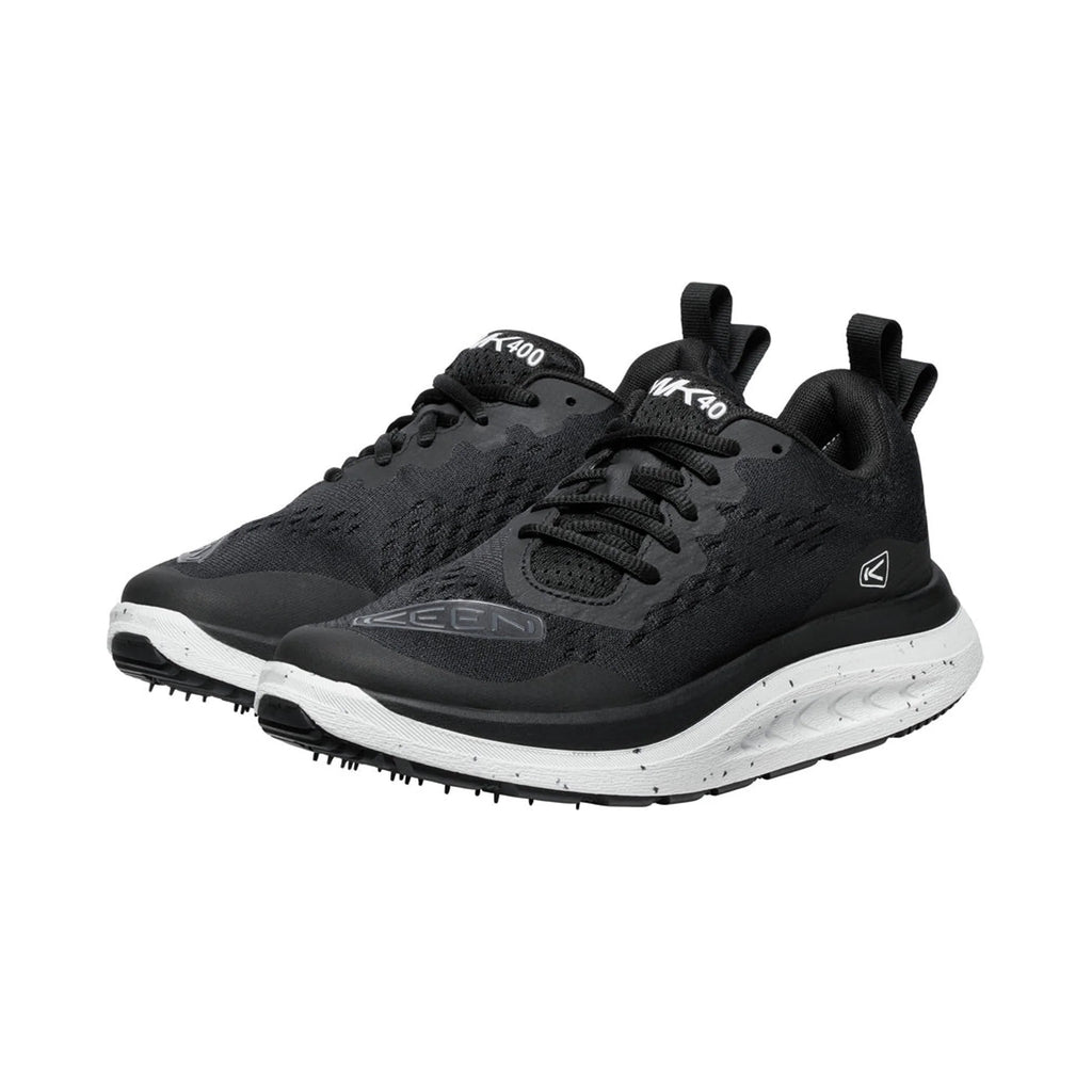 WOMEN WK400 SHOES BLACK/WHITE - Sole Therapy