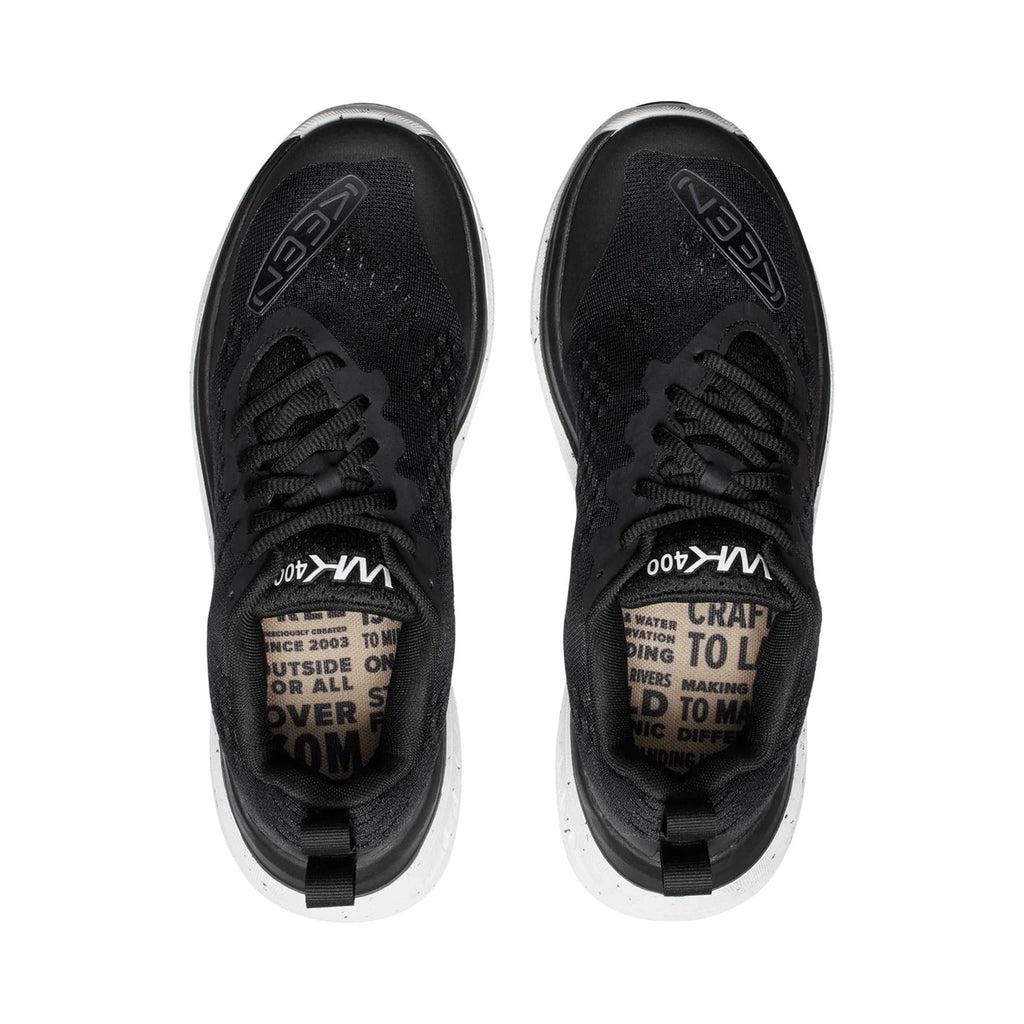 WOMEN WK400 SHOES BLACK/WHITE - Sole Therapy