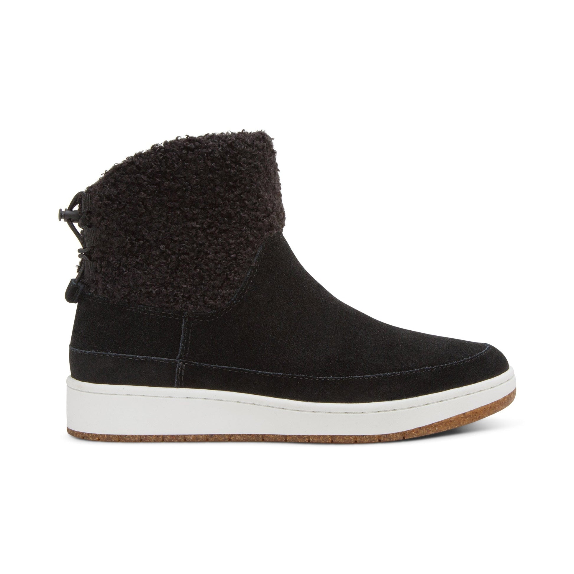 Winnie Shearling Women Boots Black - Sole Therapy