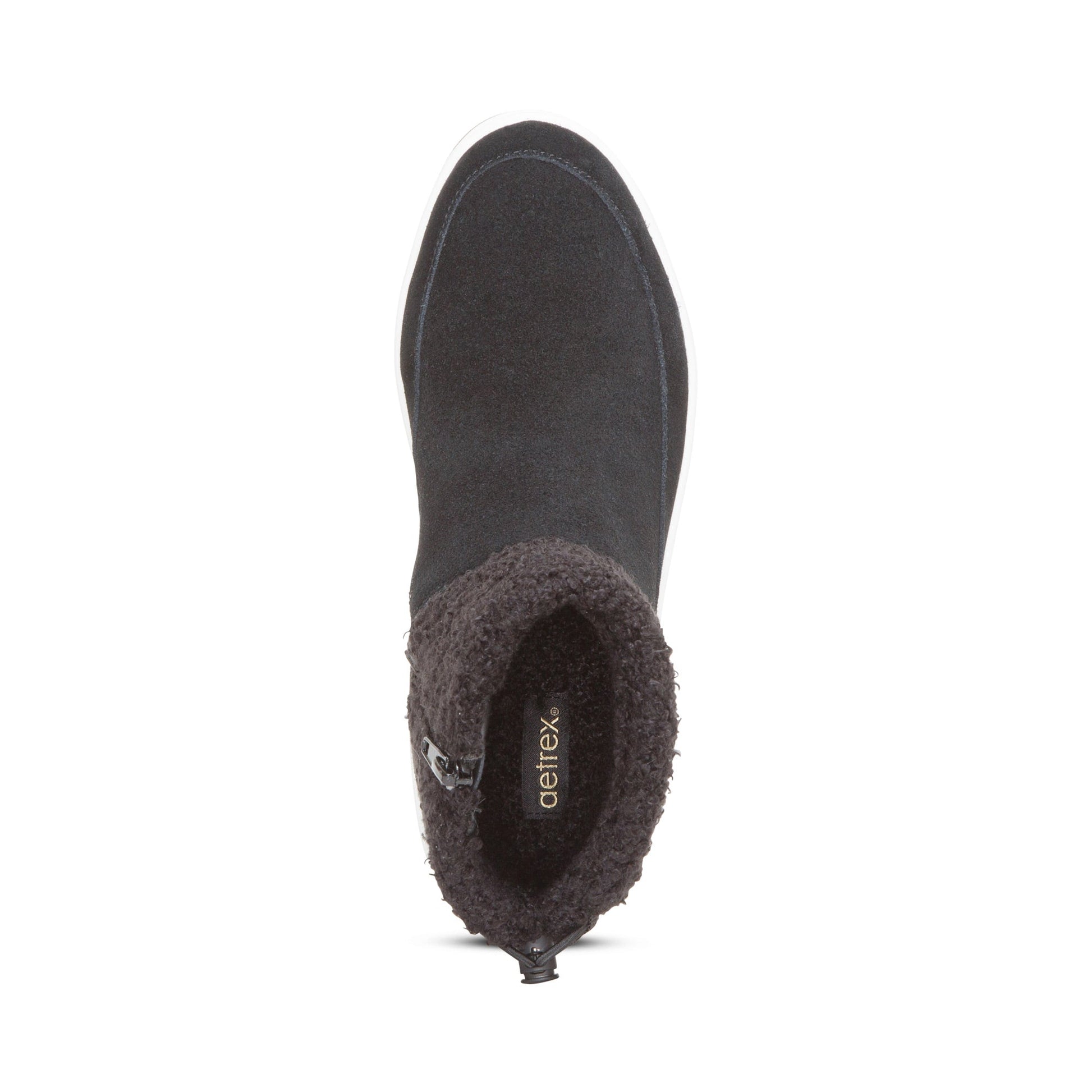 Winnie Shearling Women Boots Black - Sole Therapy