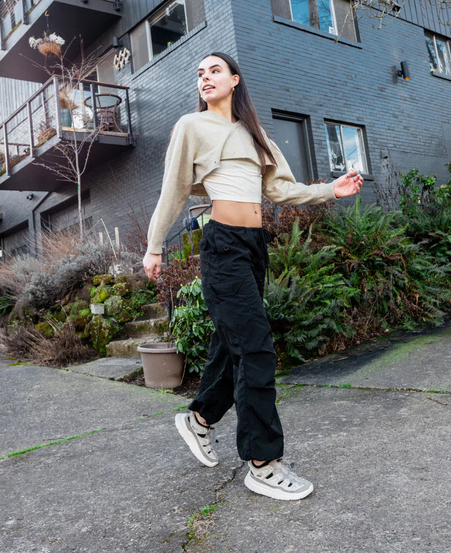 Women's WK450 Walking Sandal Black/ Black - Sole Therapy