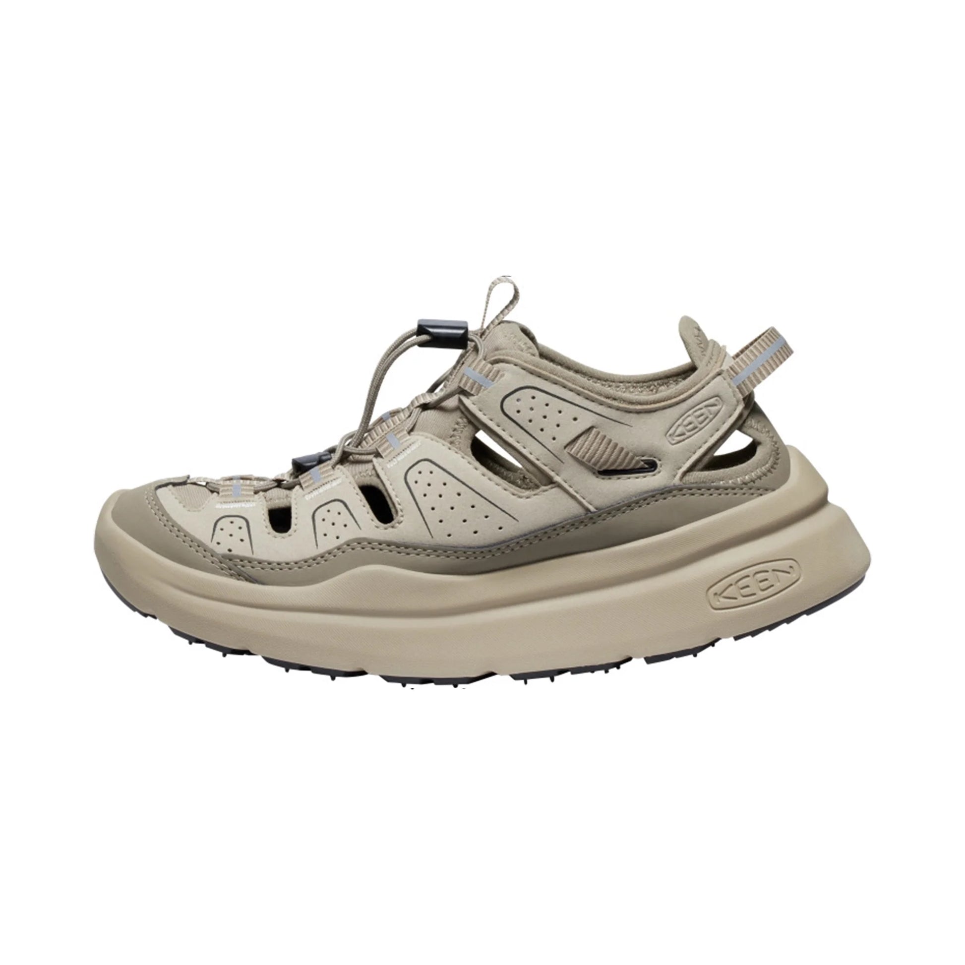 Women's WK450 Walking Sandal Plaza/ Taupe / Black - Sole Therapy