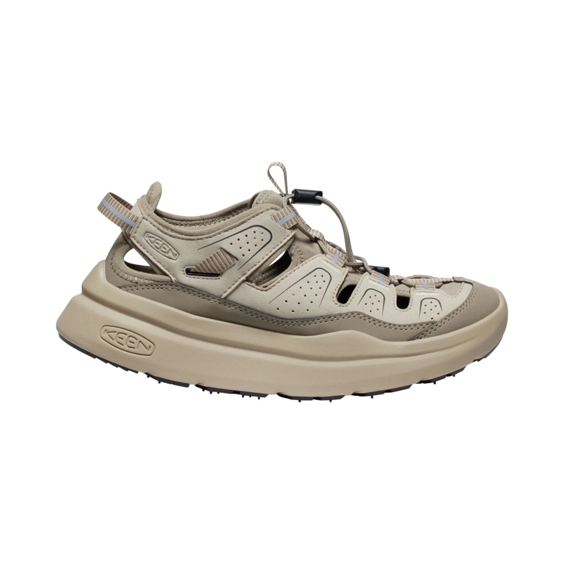 Women's WK450 Walking Sandal Plaza/ Taupe / Black - Sole Therapy